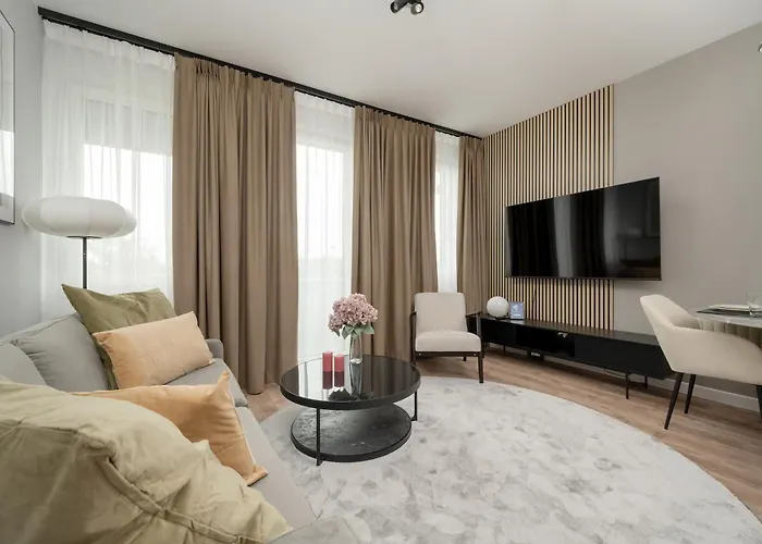 Zwycieska Z Klimatyzacja, Free Garage By Renters Apartment *