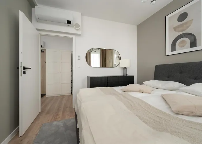 Apartment Zwycieska Z Klimatyzacja, Free Garage By Renters