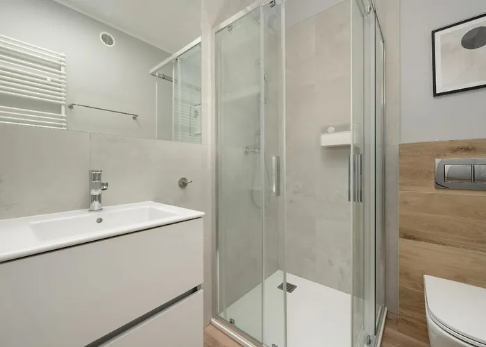 Apartment Zwycieska Z Klimatyzacja, Free Garage By Renters *